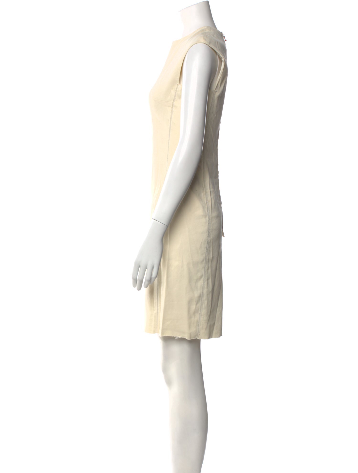 Lanvin Linen Mini Dress