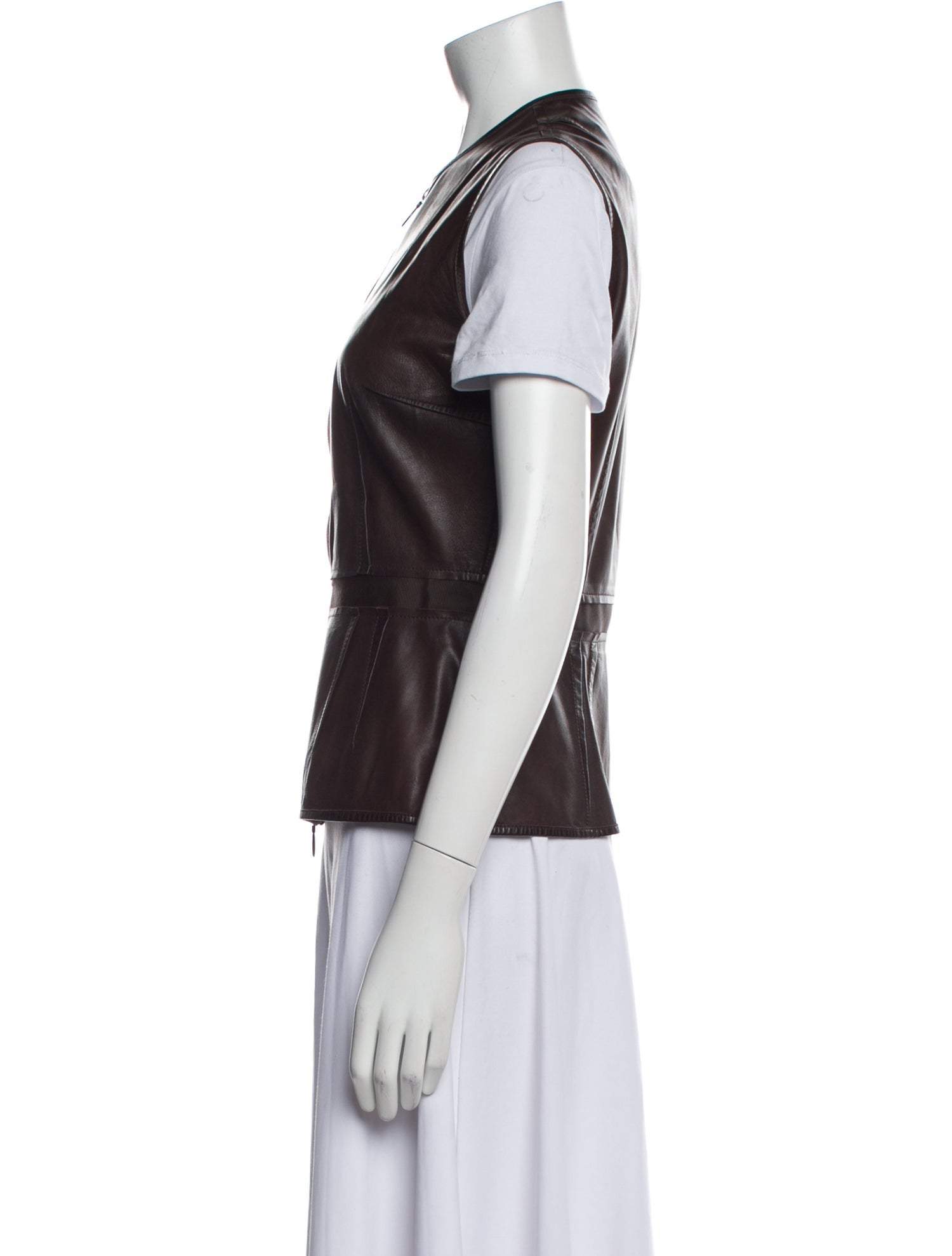 Lanvin Leather Vest
