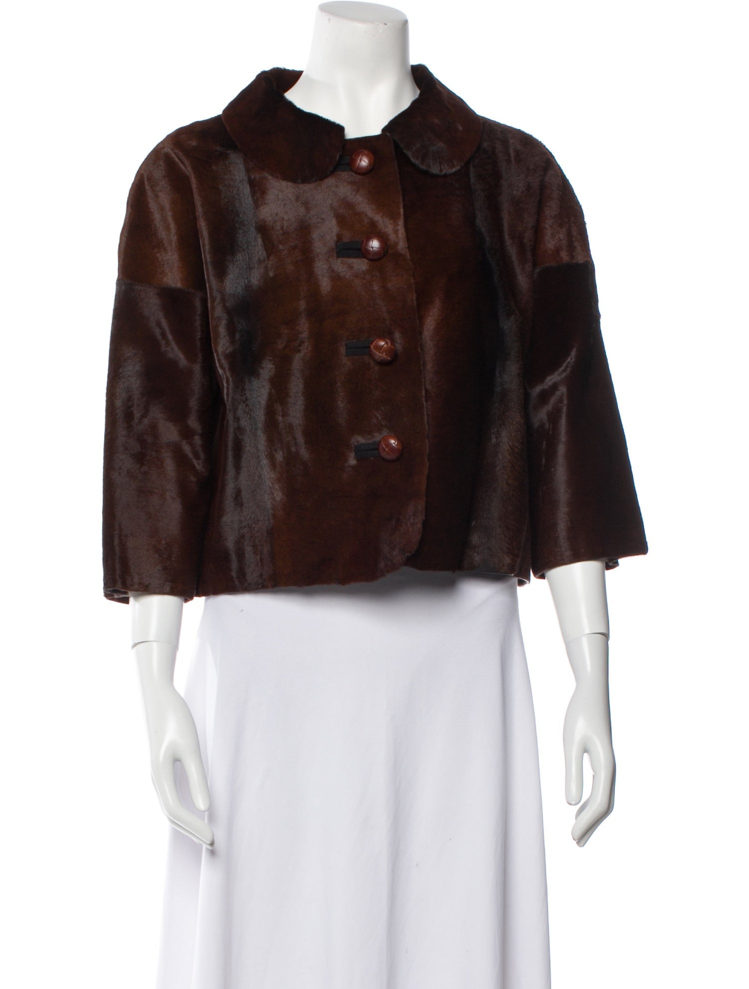 Lanvin Vintage 2006 Fur Jacket