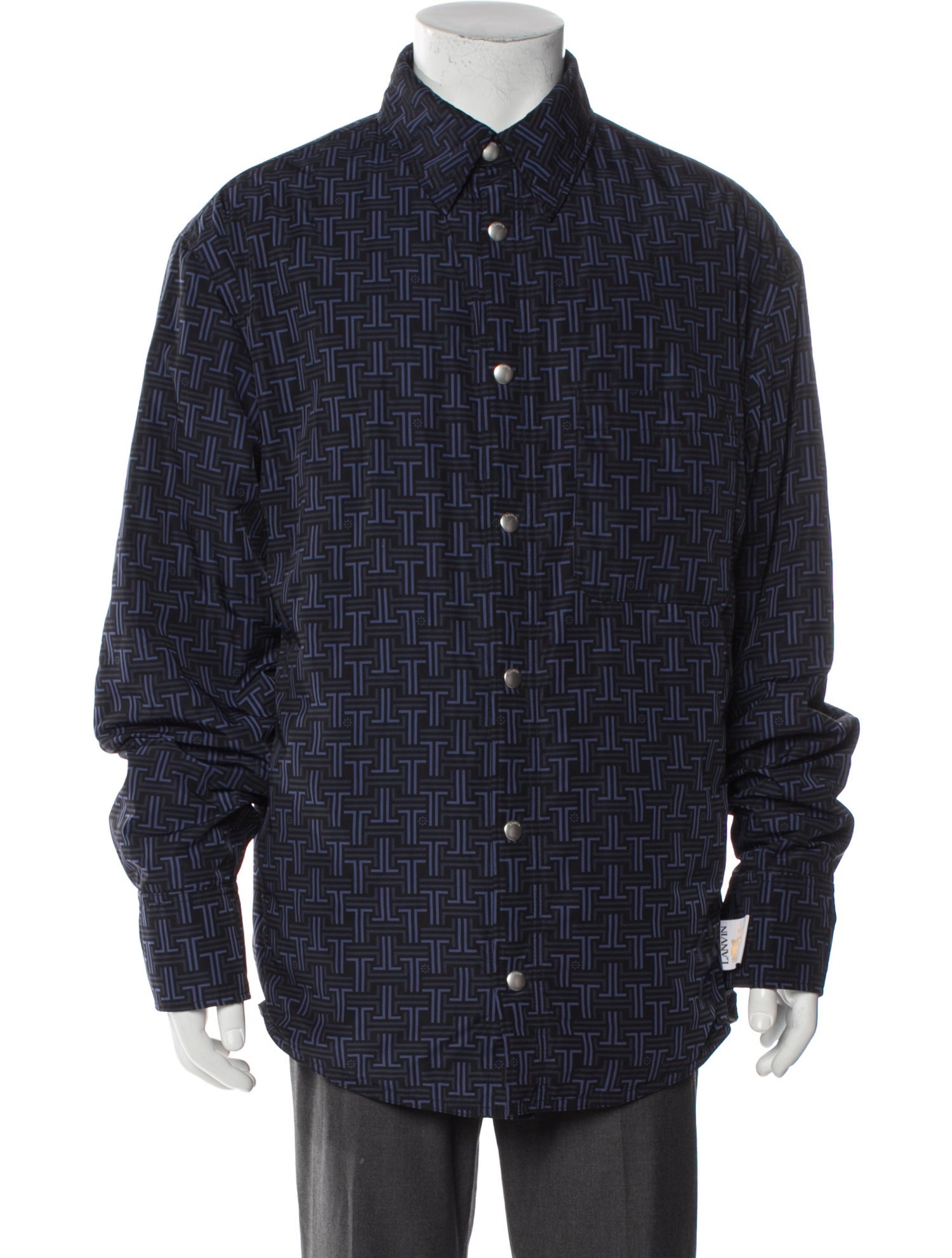 Lanvin Printed Utility Jacket