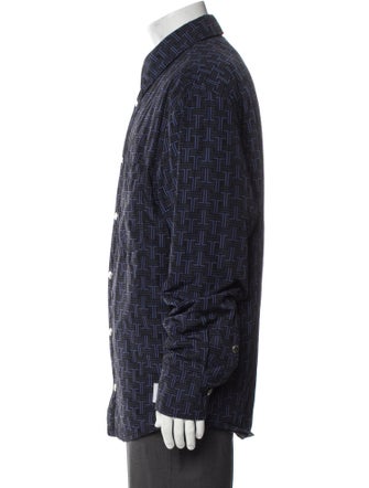 Lanvin Printed Utility Jacket