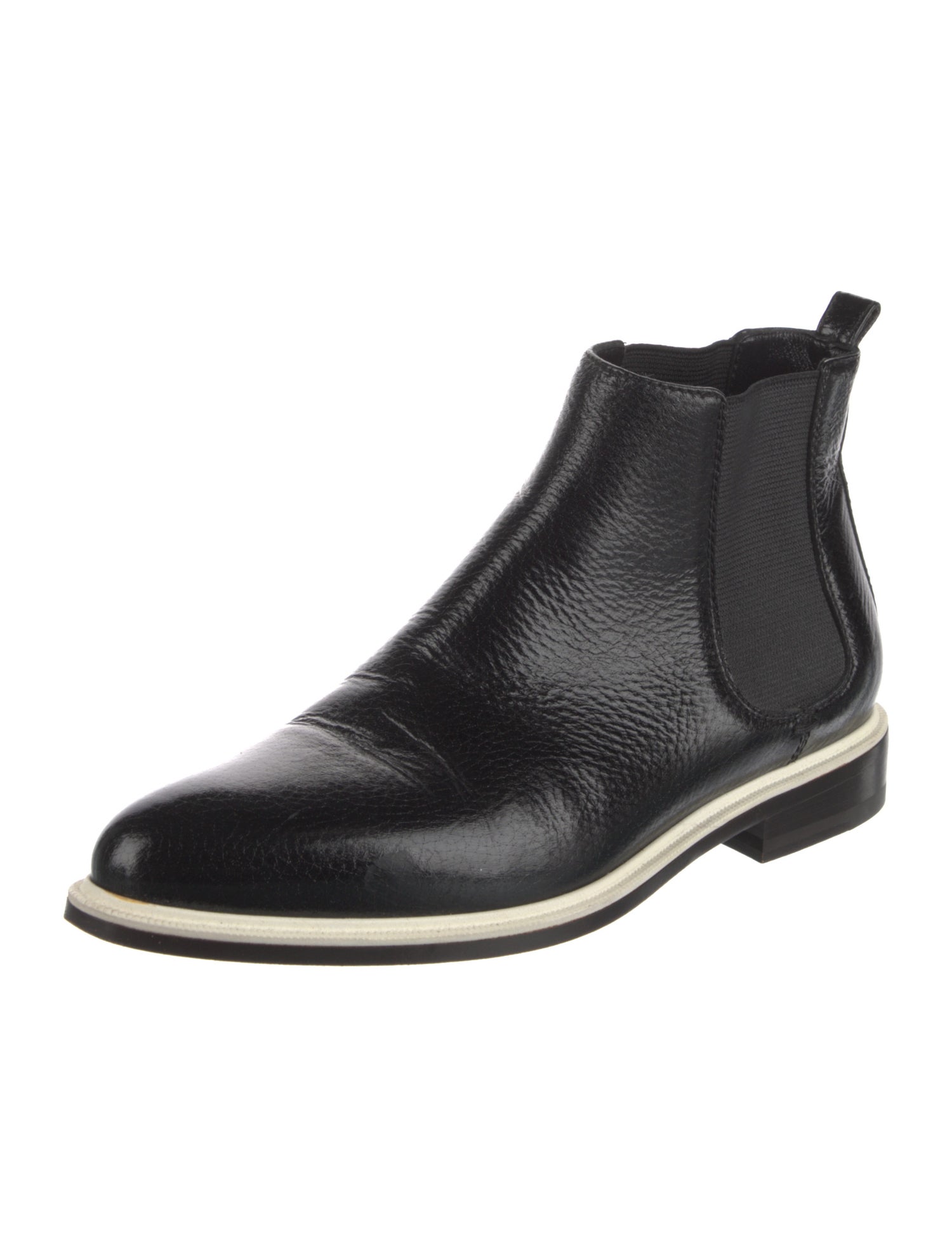 Lanvin Leather Chelsea Boots