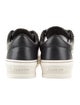 Lanvin Leather Striped Sneakers