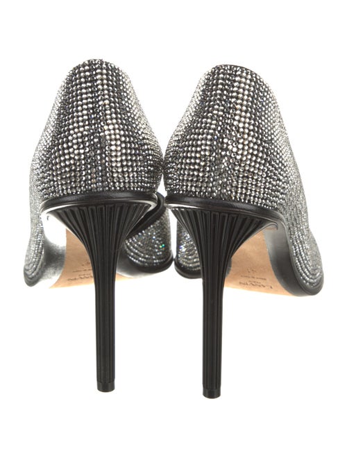 Lanvin Crystal Embellishments D'Orsay Pumps