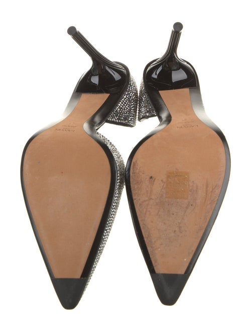 Lanvin Crystal Embellishments D'Orsay Pumps