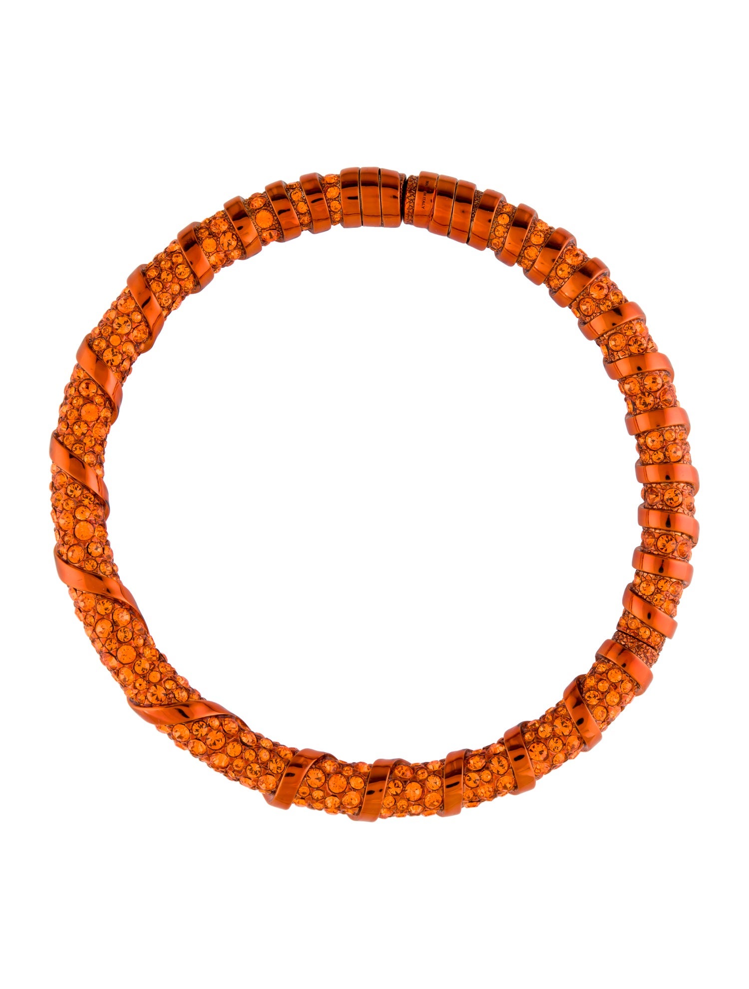 Lanvin Crystal Choker Necklace