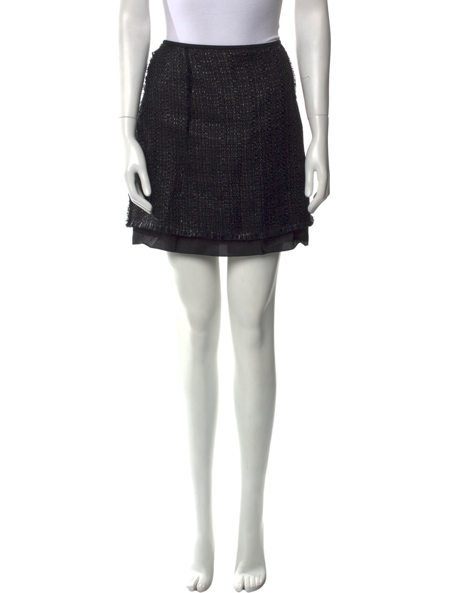 Lanvin Mini Skirt w/ Tags - Black Skirts, Clothing