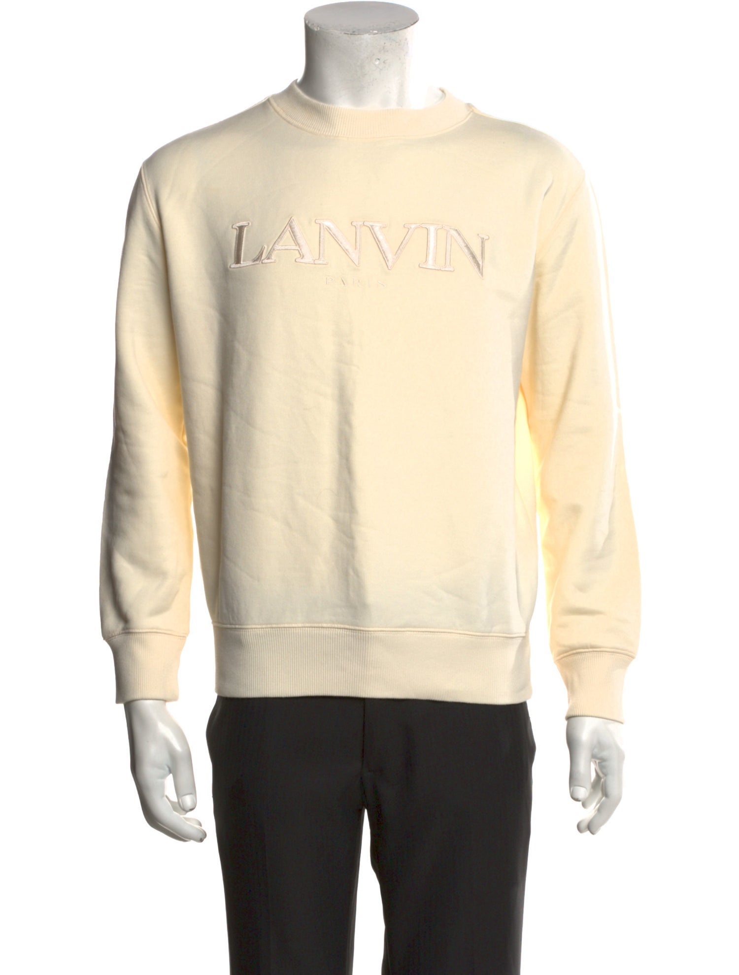 Lanvin Graphic Print Crew Neck Sweatshirt