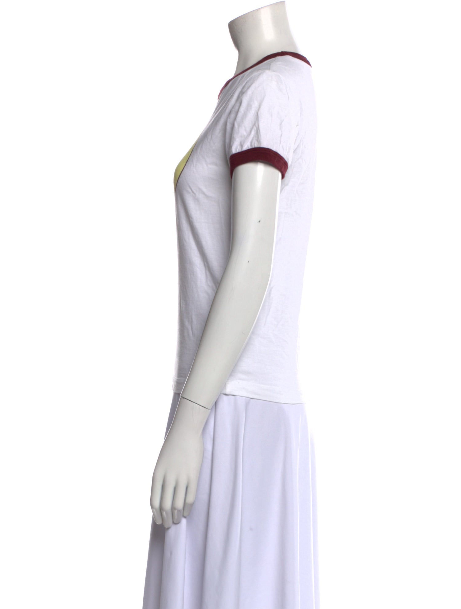 Lanvin Graphic Print Crew Neck T-Shirt