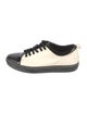 Lanvin Leather Colorblock Pattern Sneakers
