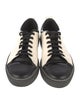 Lanvin Leather Colorblock Pattern Sneakers