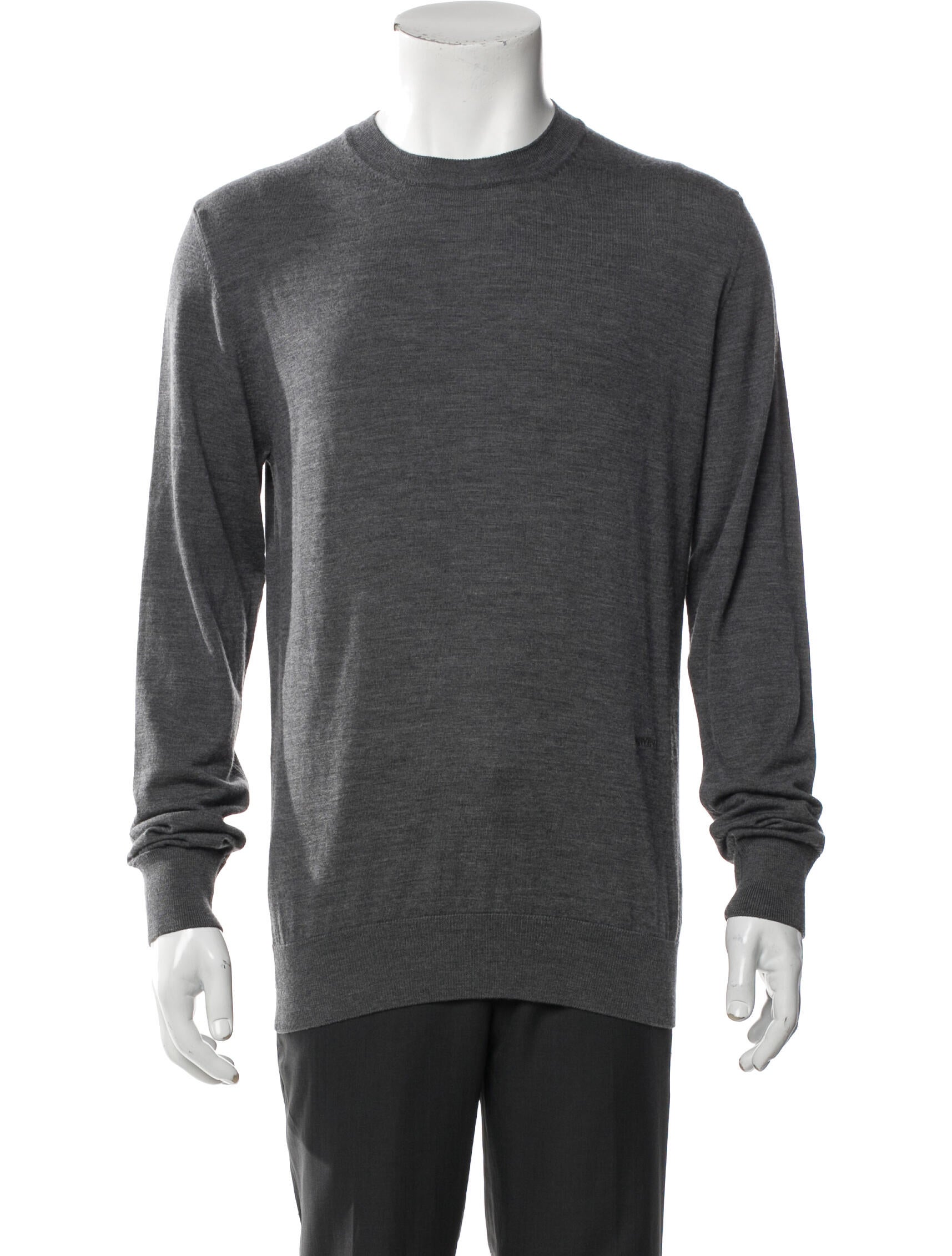 Lanvin Merino Wool Crew Neck Pullover