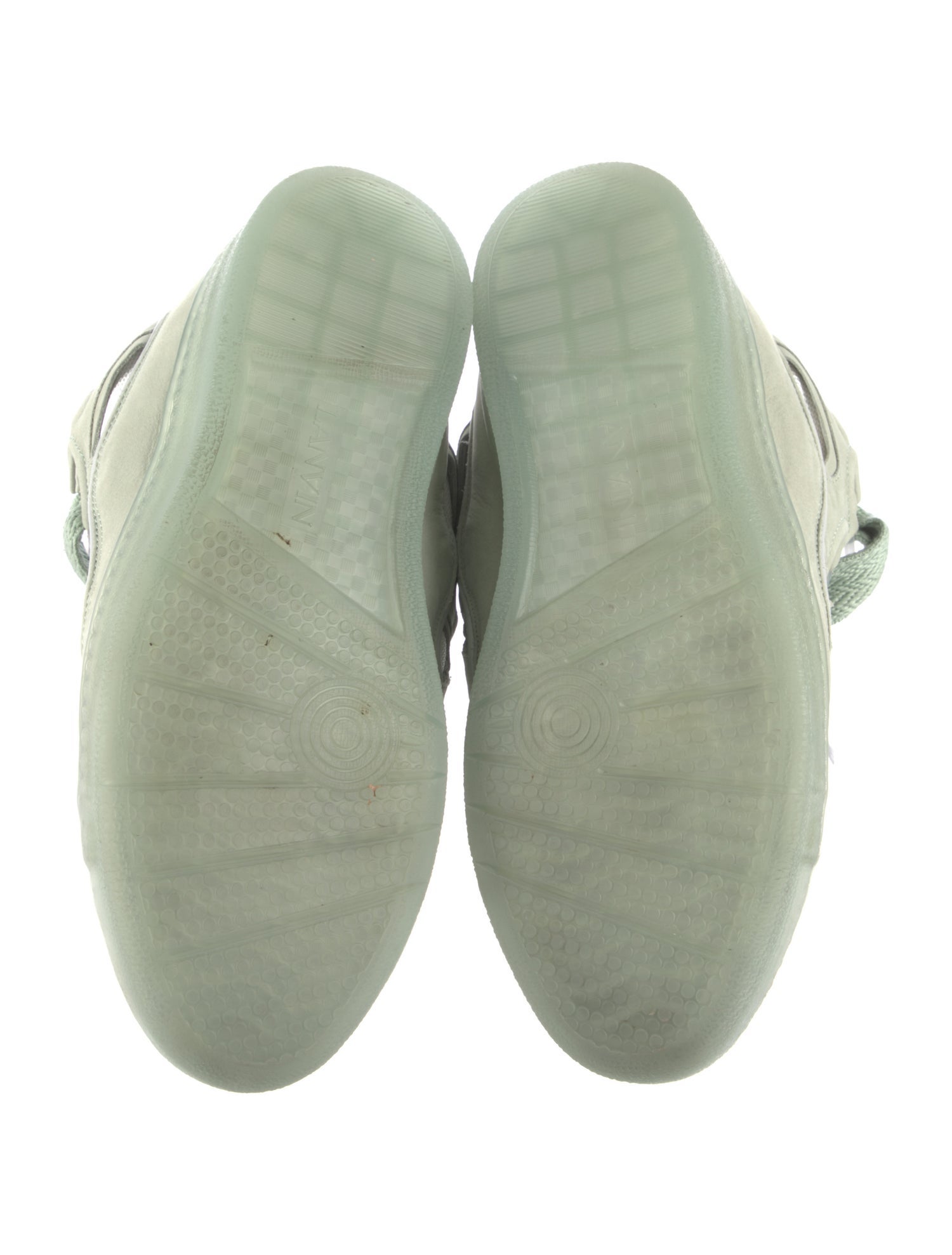 Lanvin Leather Printed Sneakers