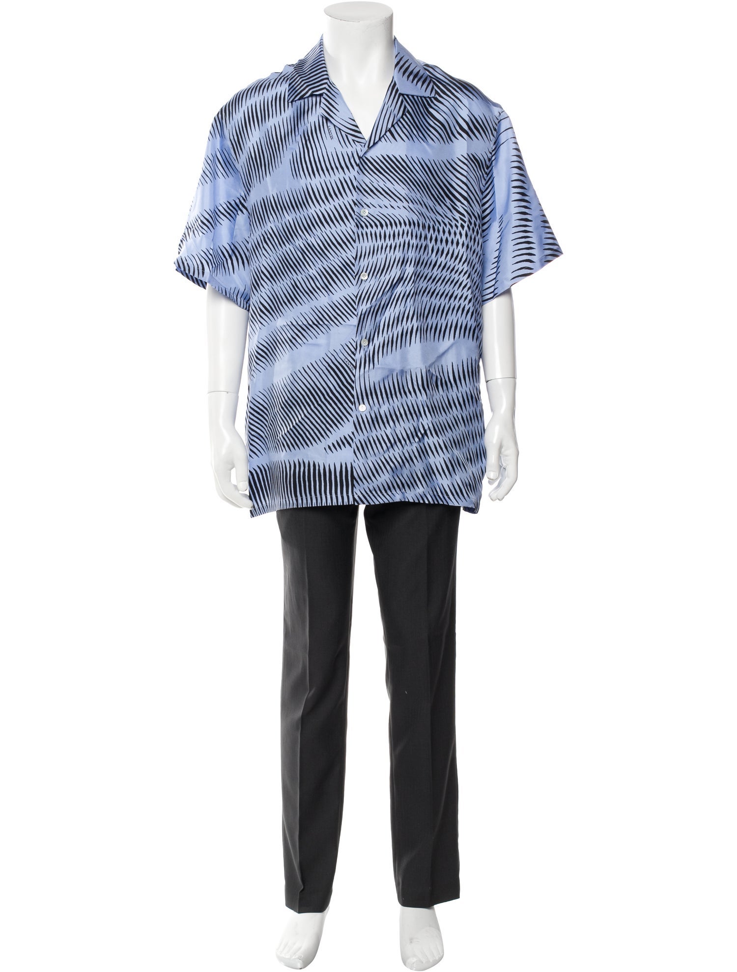 Lanvin Silk Printed Shirt