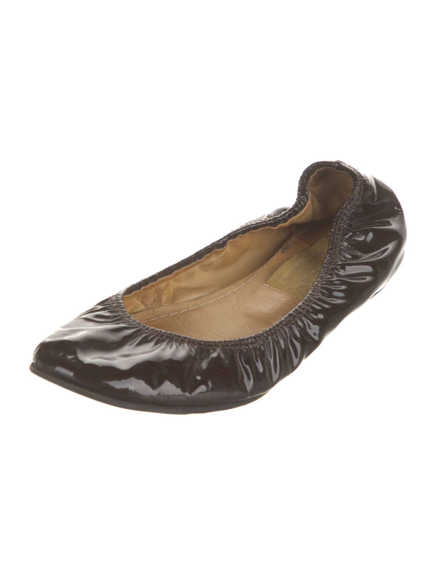 Lanvin Patent Leather Ballet Flats