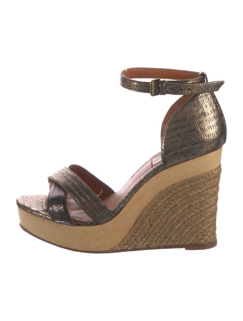 Lanvin Leather Espadrilles