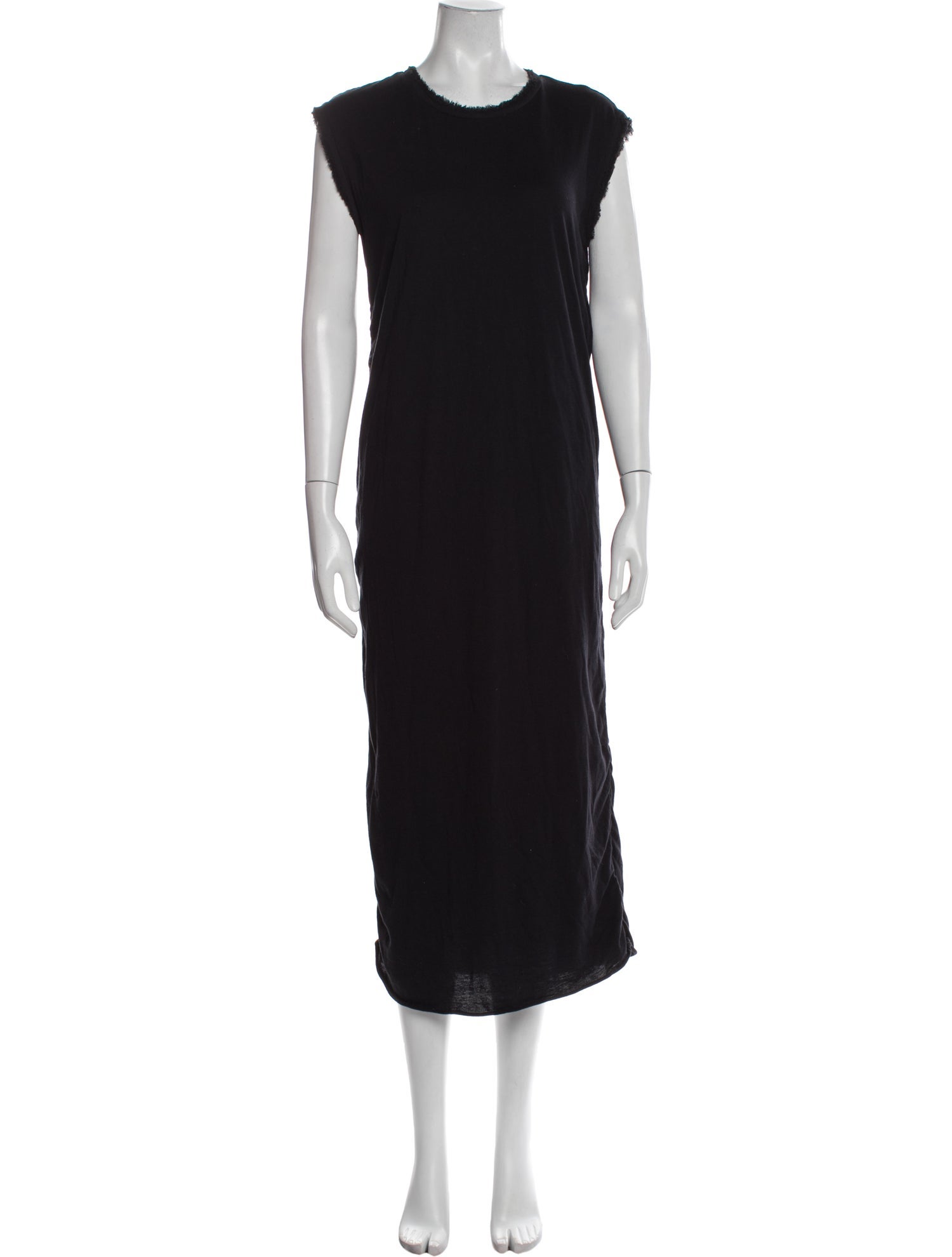 Lanvin Crew Neck Long Dress