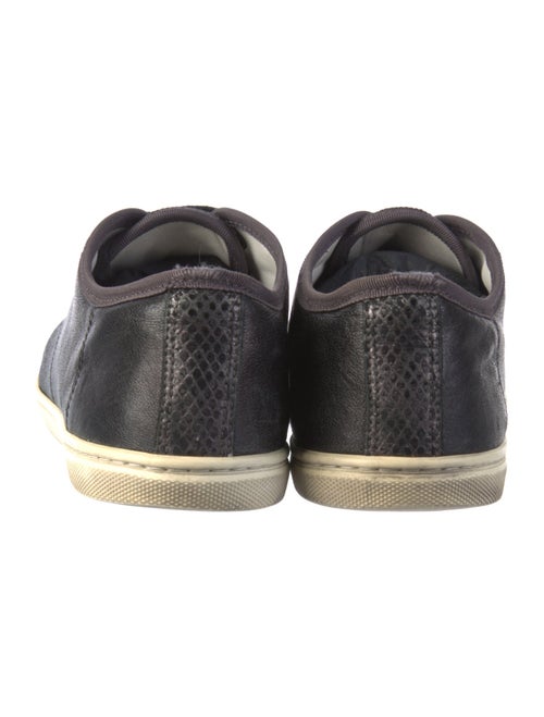 Lanvin Snakeskin Sneakers