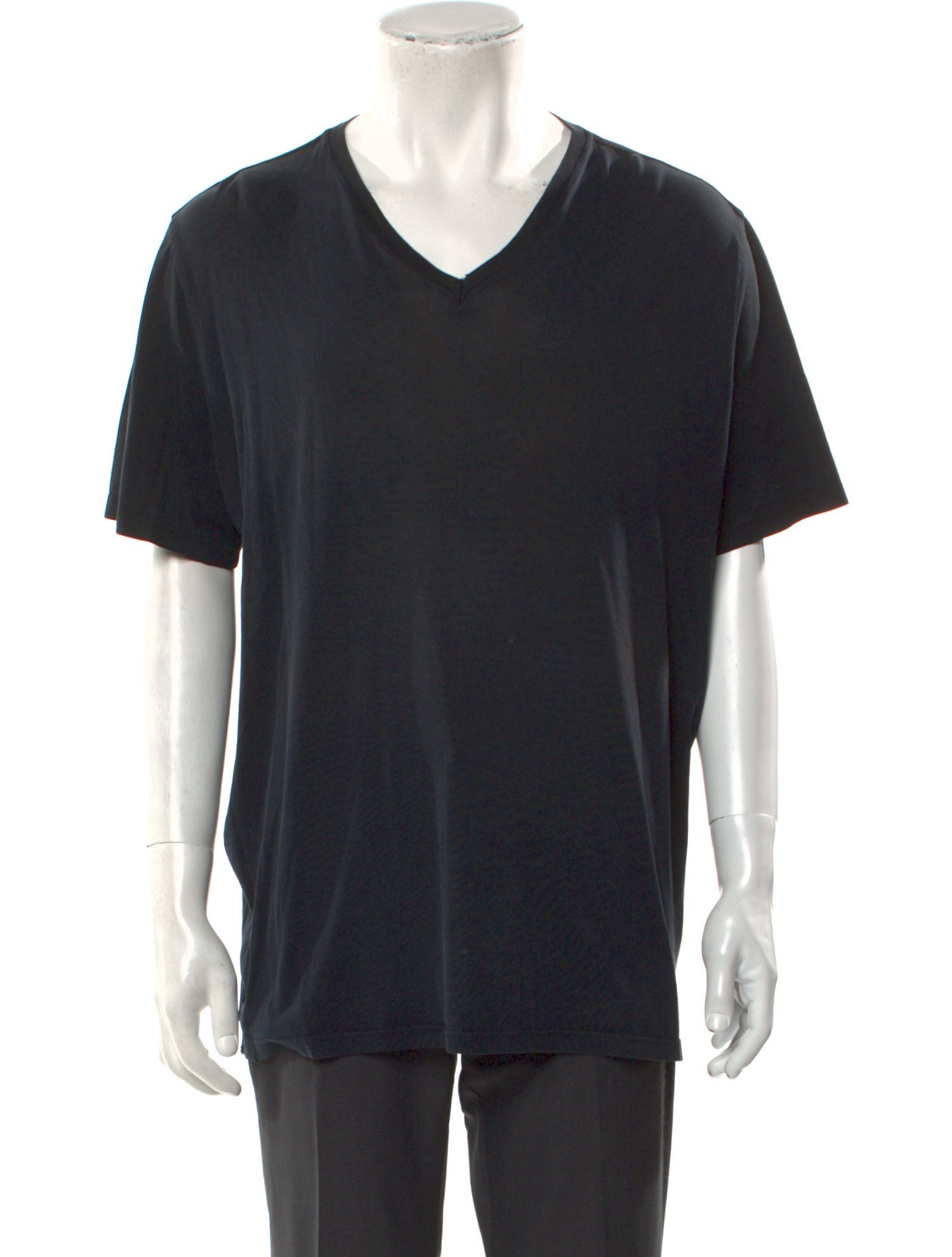 Lanvin V-Neck Short Sleeve T-Shirt