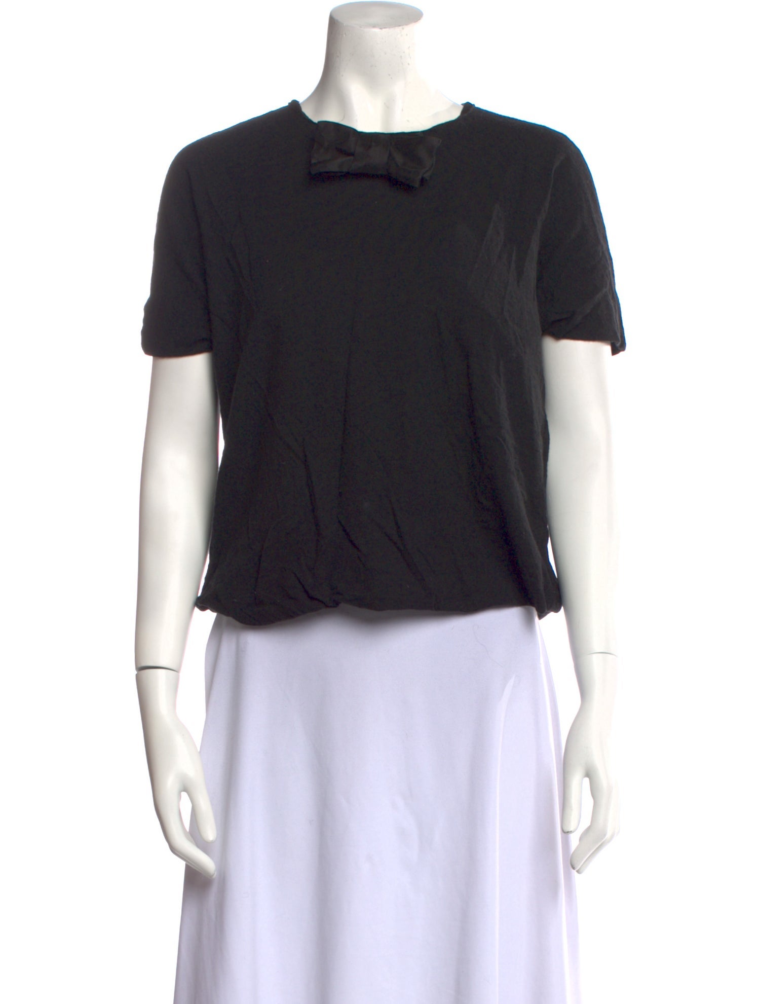 Lanvin Wool Crew Neck T-Shirt