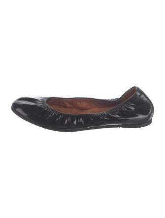 Lanvin Patent Leather Ballet Flats
