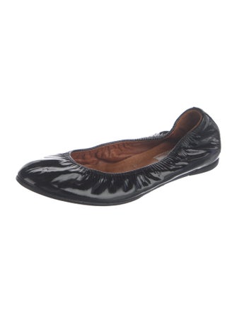 Lanvin Patent Leather Ballet Flats