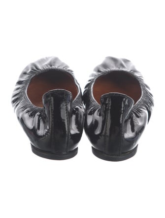 Lanvin Patent Leather Ballet Flats