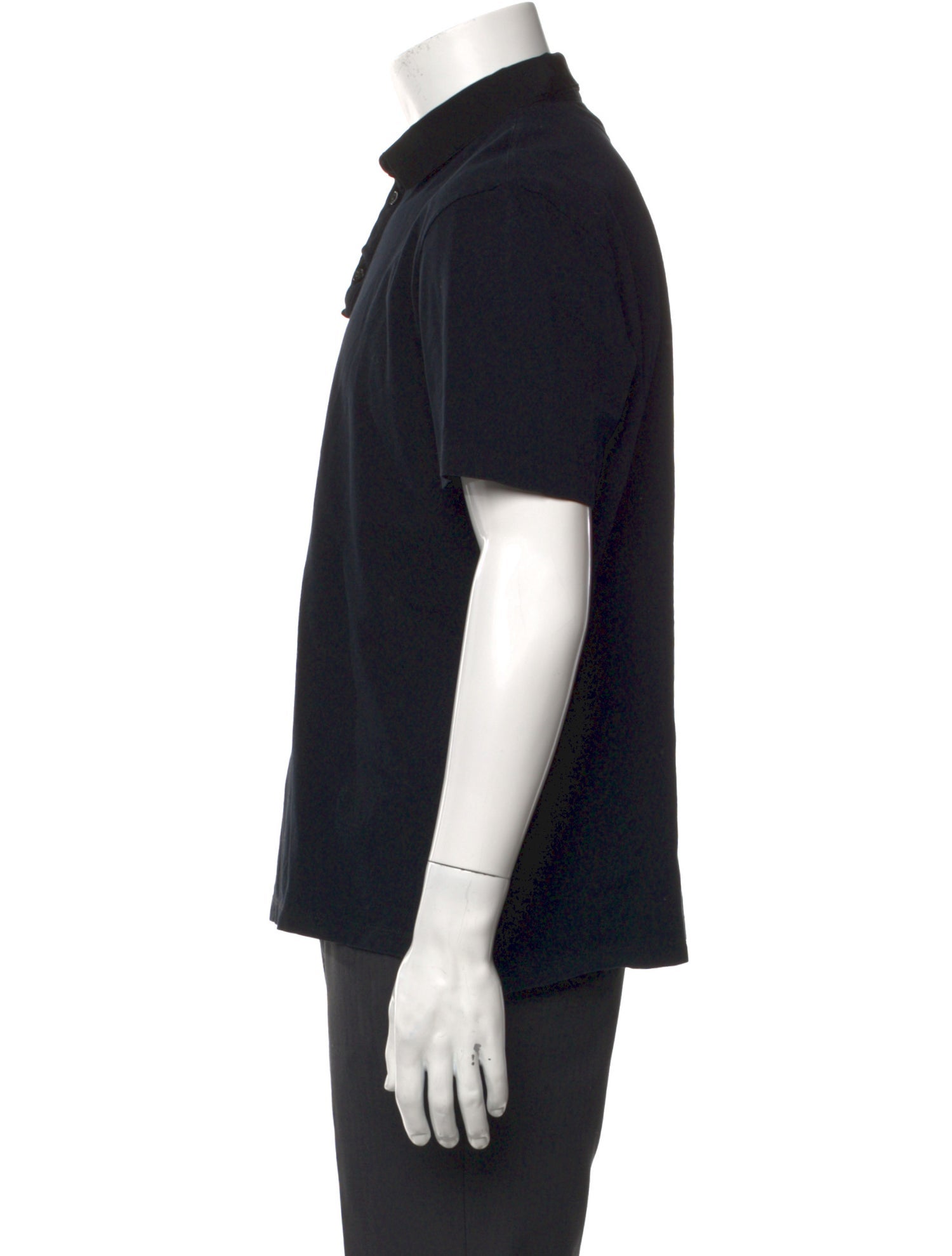 Lanvin Collar Short Sleeve Polo Shirt