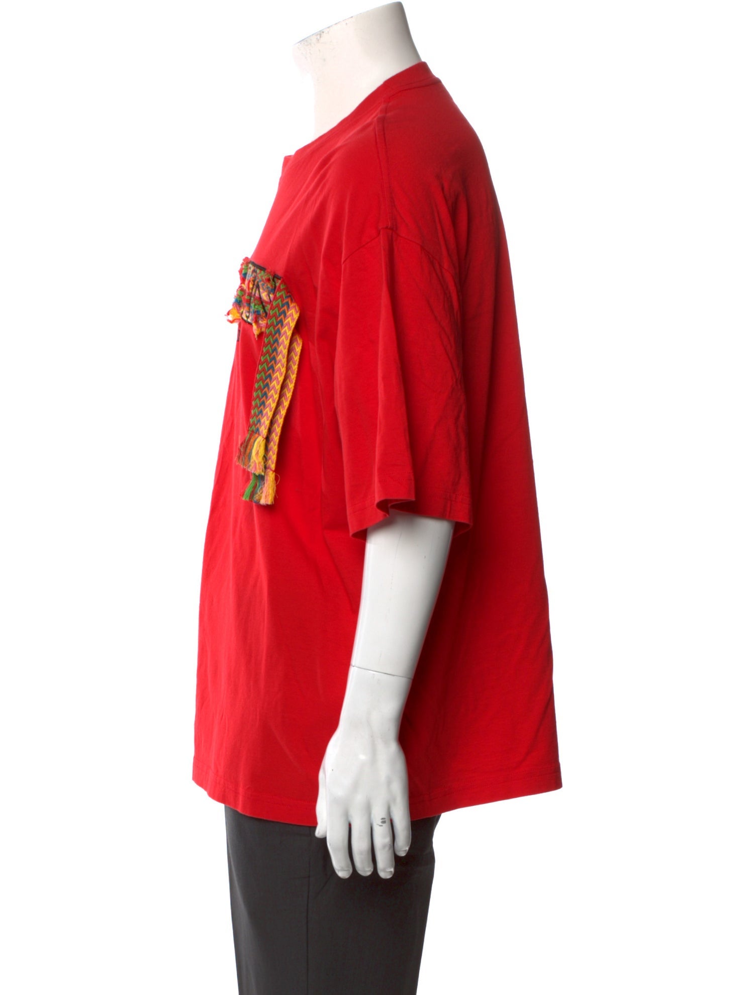 Lanvin Graphic Print Crew Neck T-Shirt