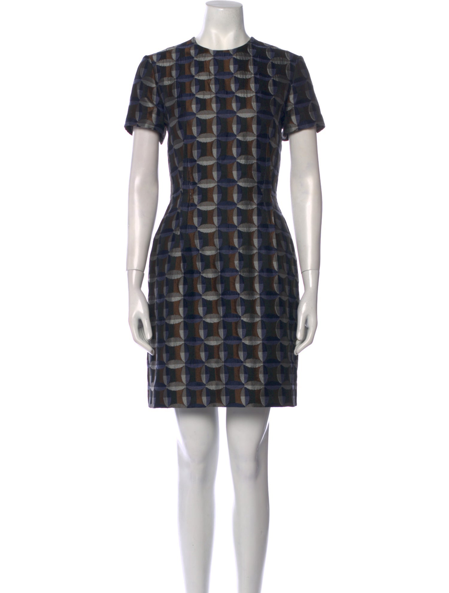 Lanvin Printed Mini Dress