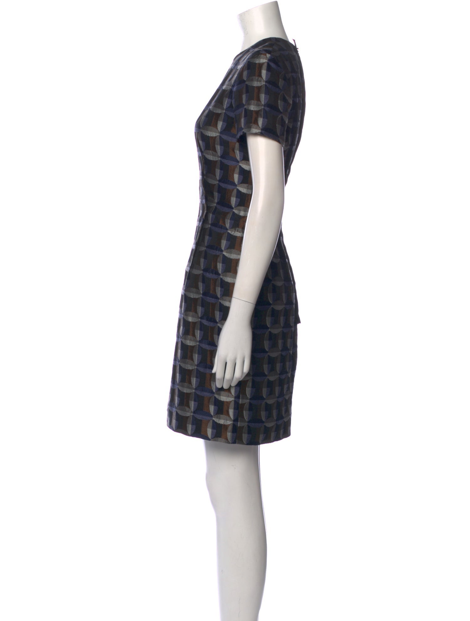 Lanvin Printed Mini Dress