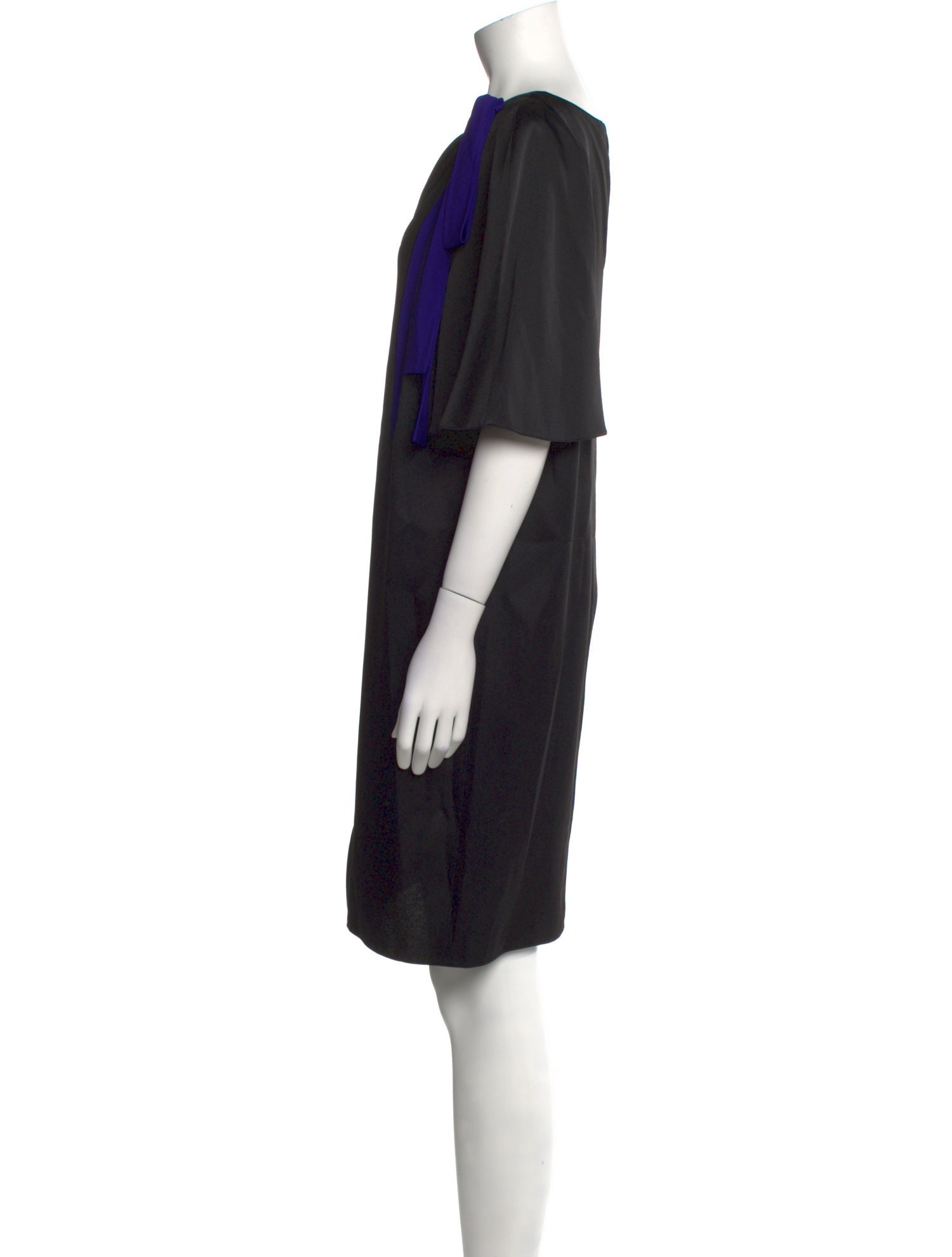 Lanvin Bateau Neckline Knee-Length Dress