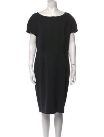 Lanvin Wool Knee-Length Dress