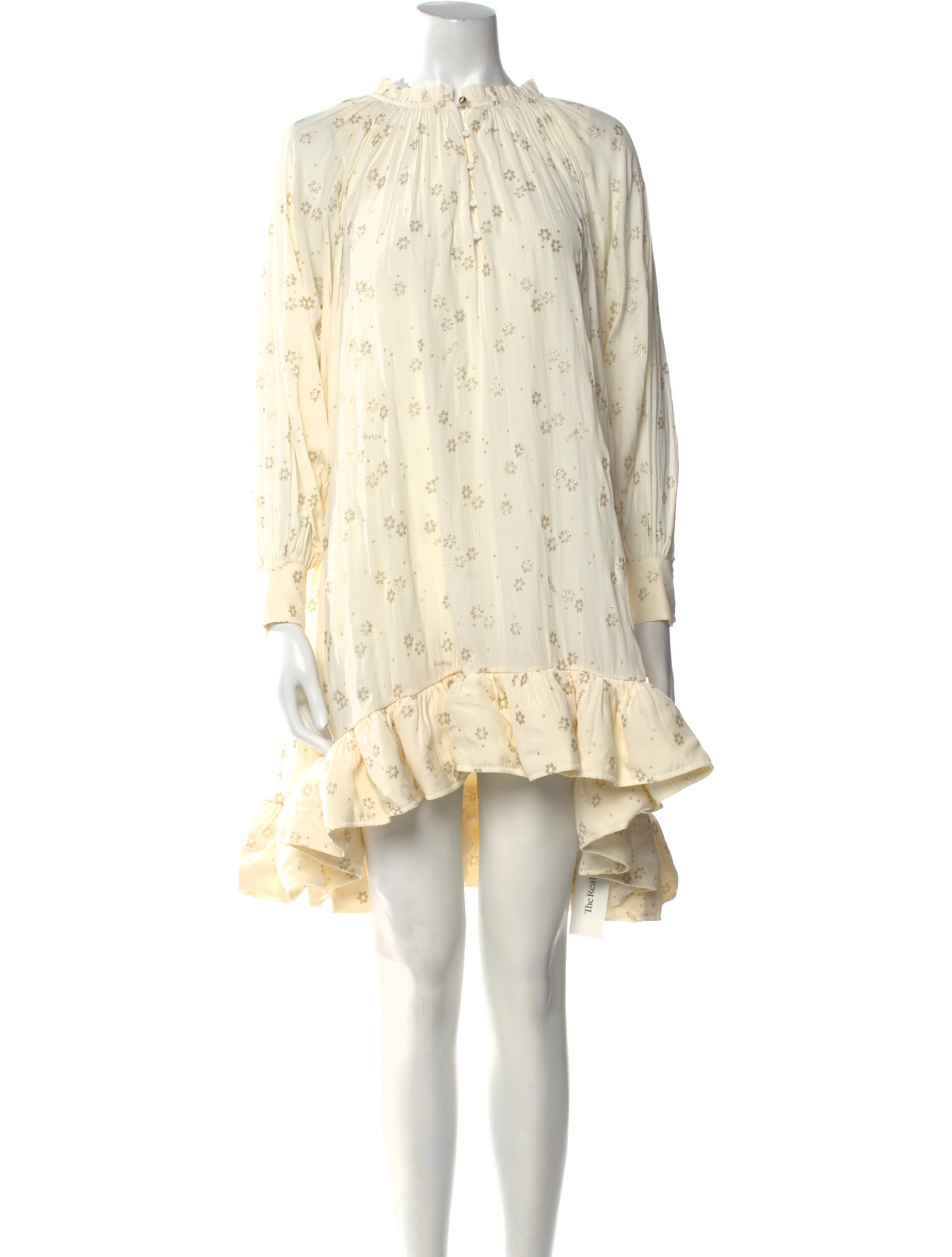 Lanvin Floral Print Mini Dress