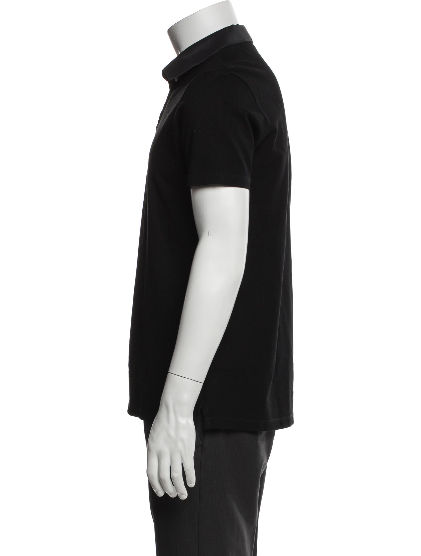 Lanvin Collar Short Sleeve Polo Shirt
