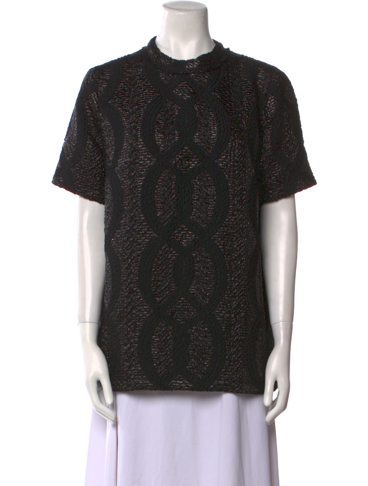 Lanvin Wool Crew Neck T-Shirt w/ Tags