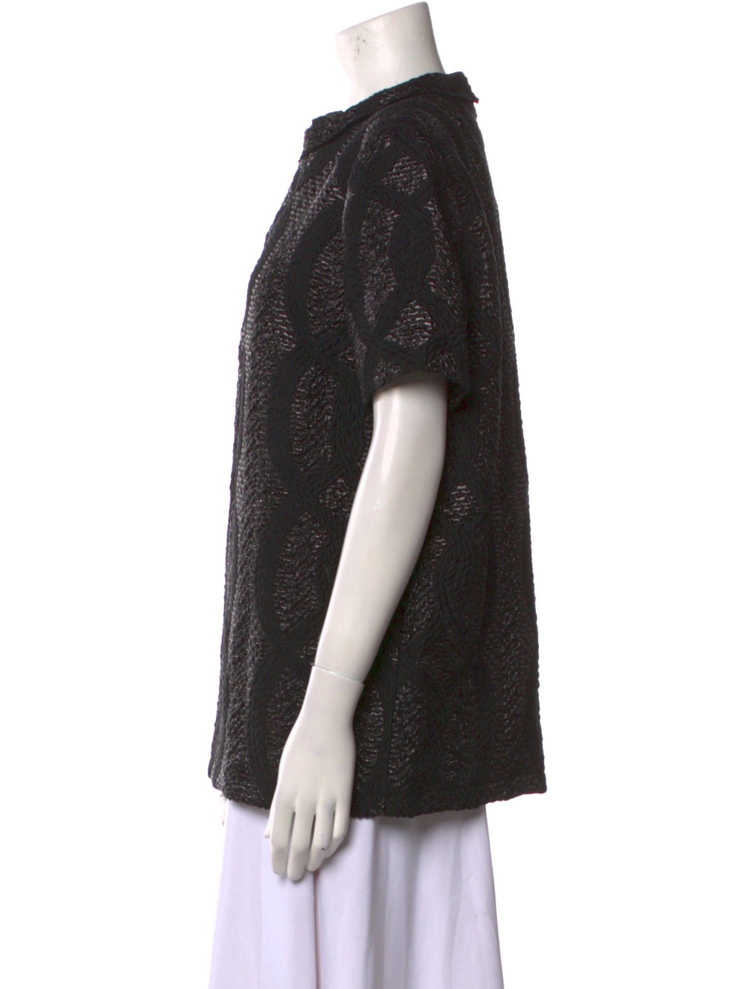 Lanvin Wool Crew Neck T-Shirt w/ Tags