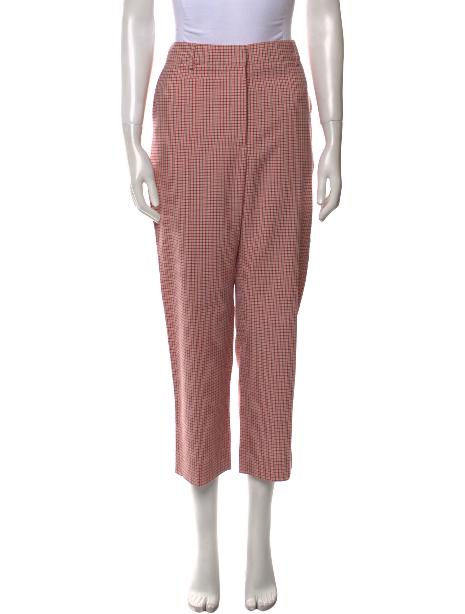 Lanvin Wool Straight Leg Pants