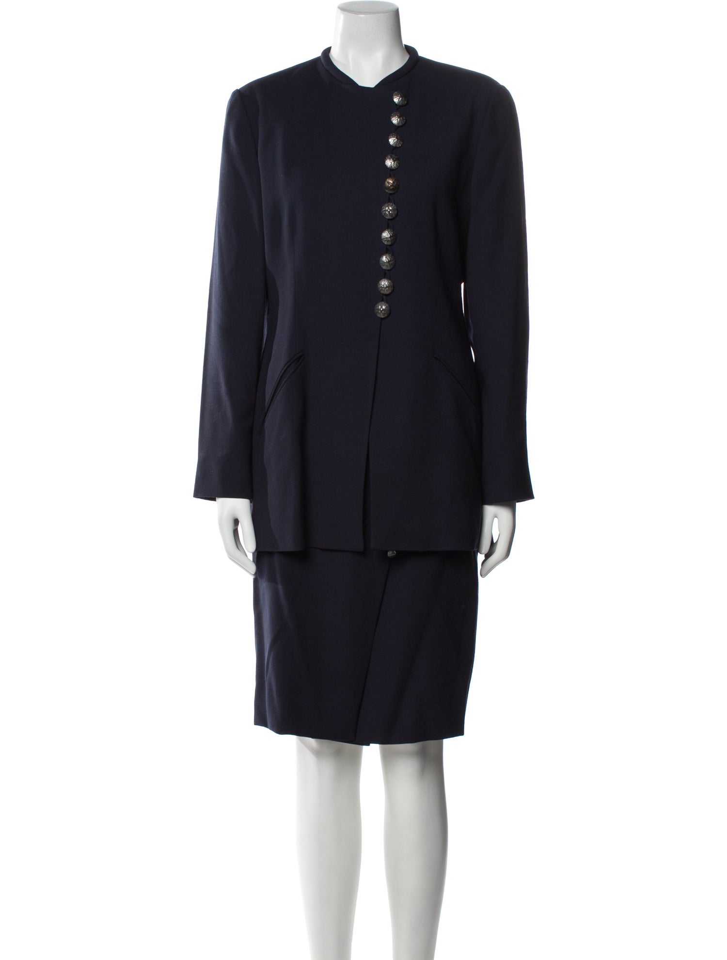 Lanvin Vintage Wool Skirt Suit