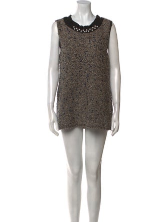 Lanvin Wool Mini Dress