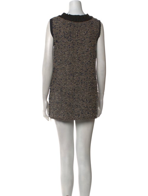 Lanvin Wool Mini Dress