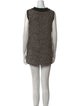 Lanvin Wool Mini Dress