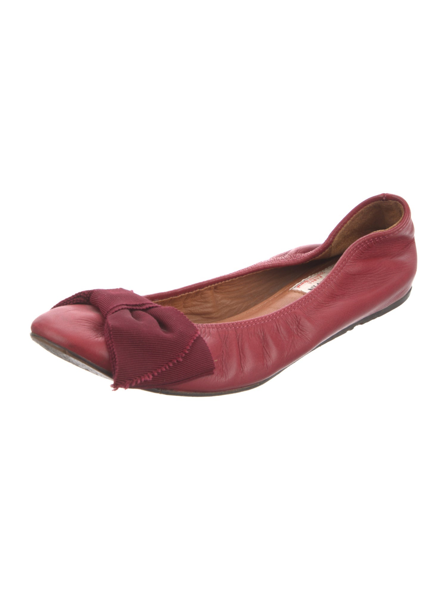 Lanvin Leather Ballet Flats