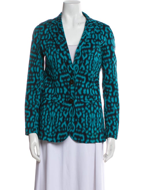Lanvin Animal Print Blazer