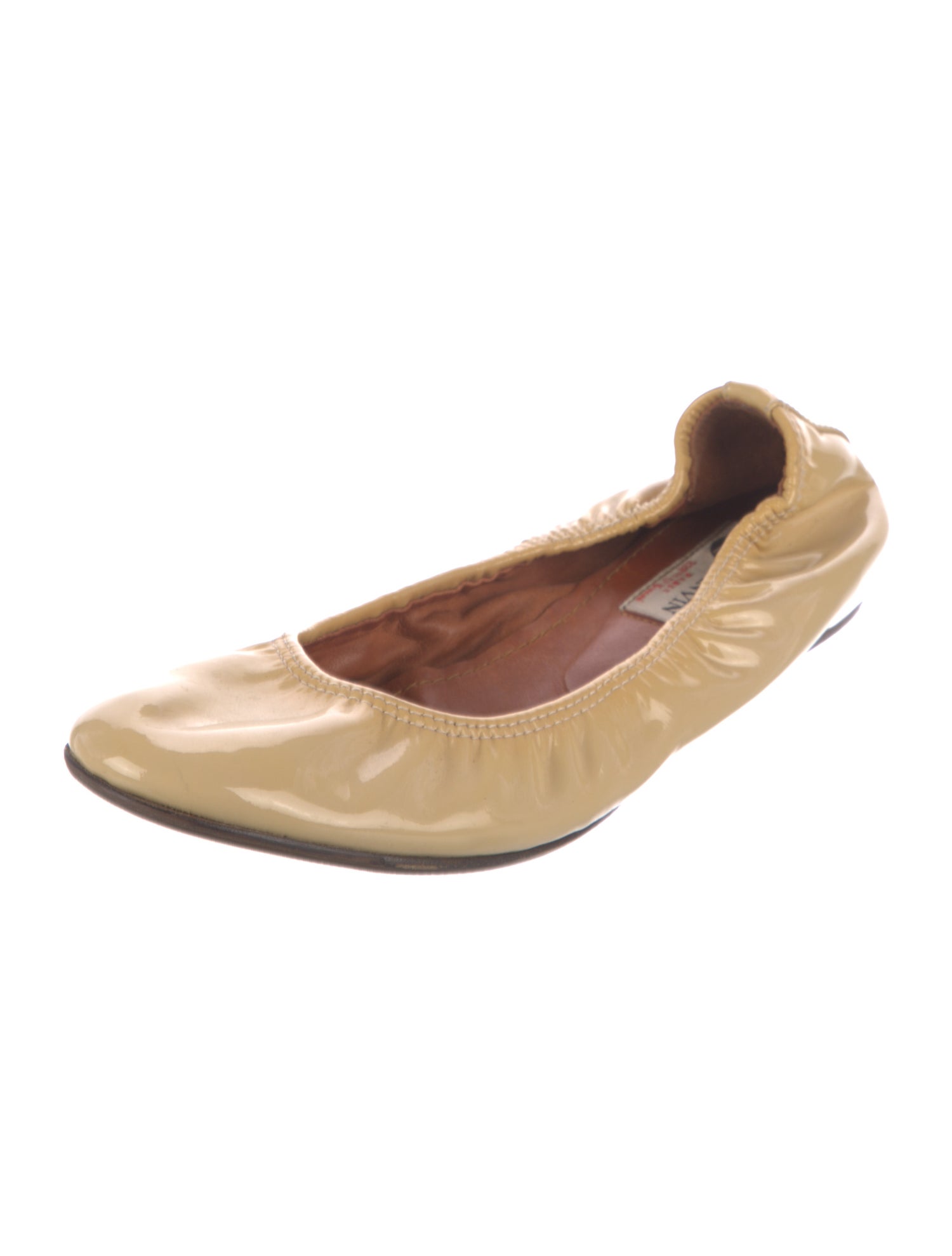 Lanvin Patent Leather Ballet Flats