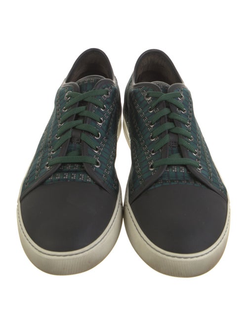 Lanvin Canvas Printed Sneakers