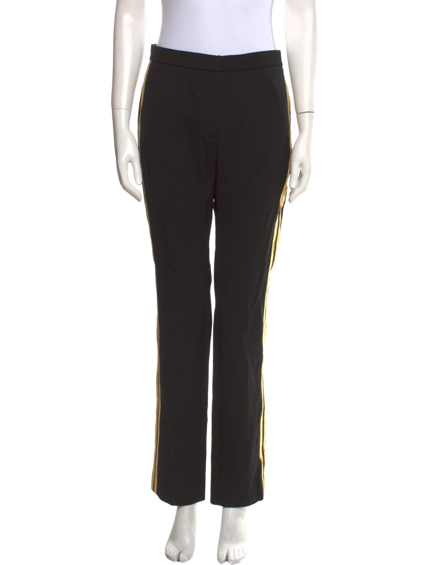 Lanvin Wool Straight Leg Pants