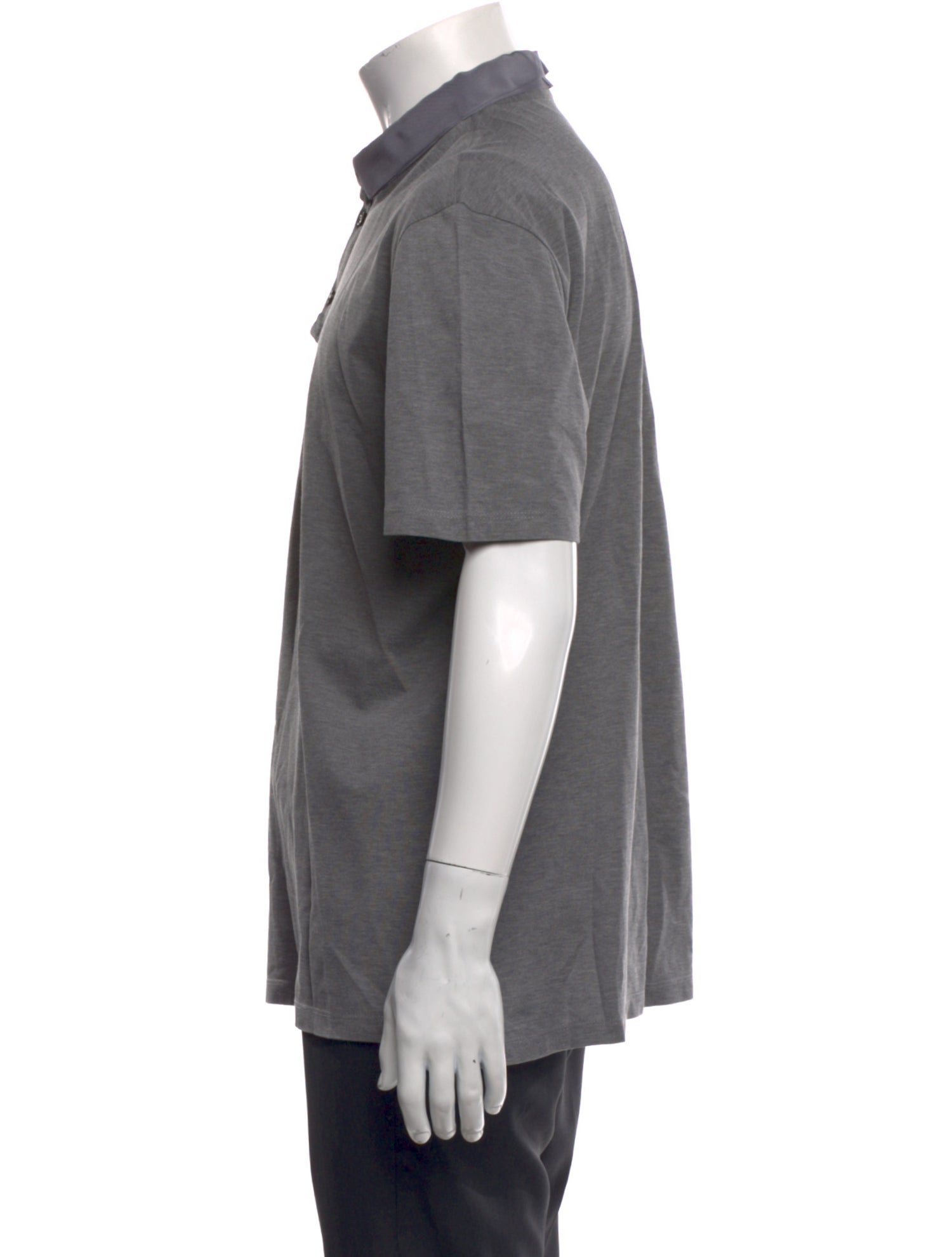 Lanvin Collar Short Sleeve Polo Shirt