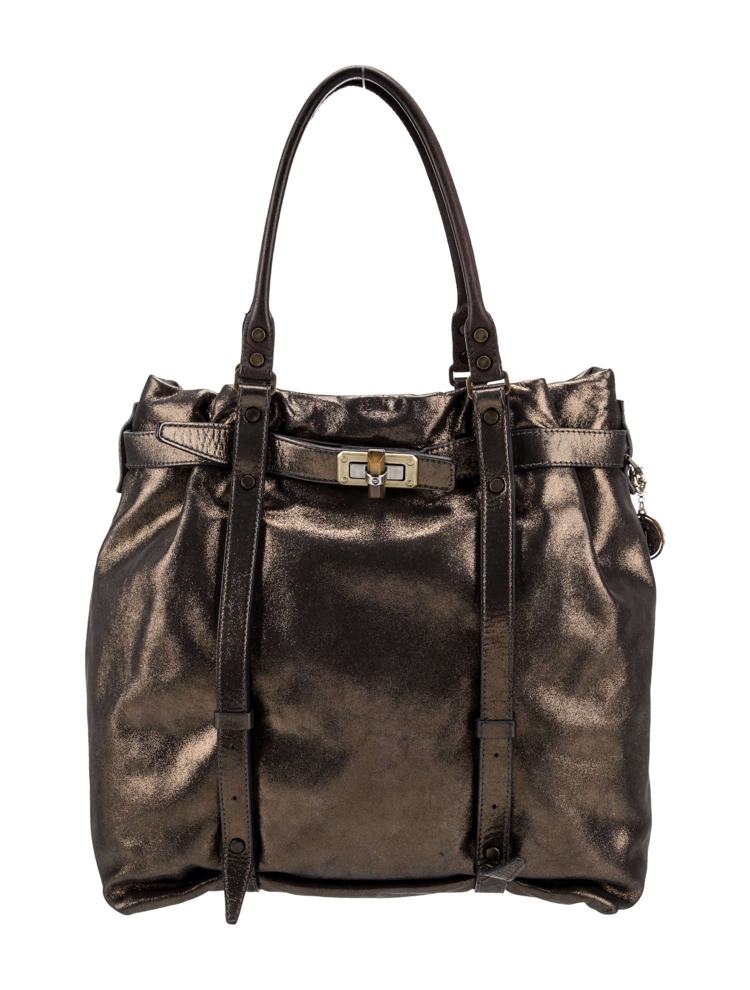 Lanvin Leather Top Handle Bag