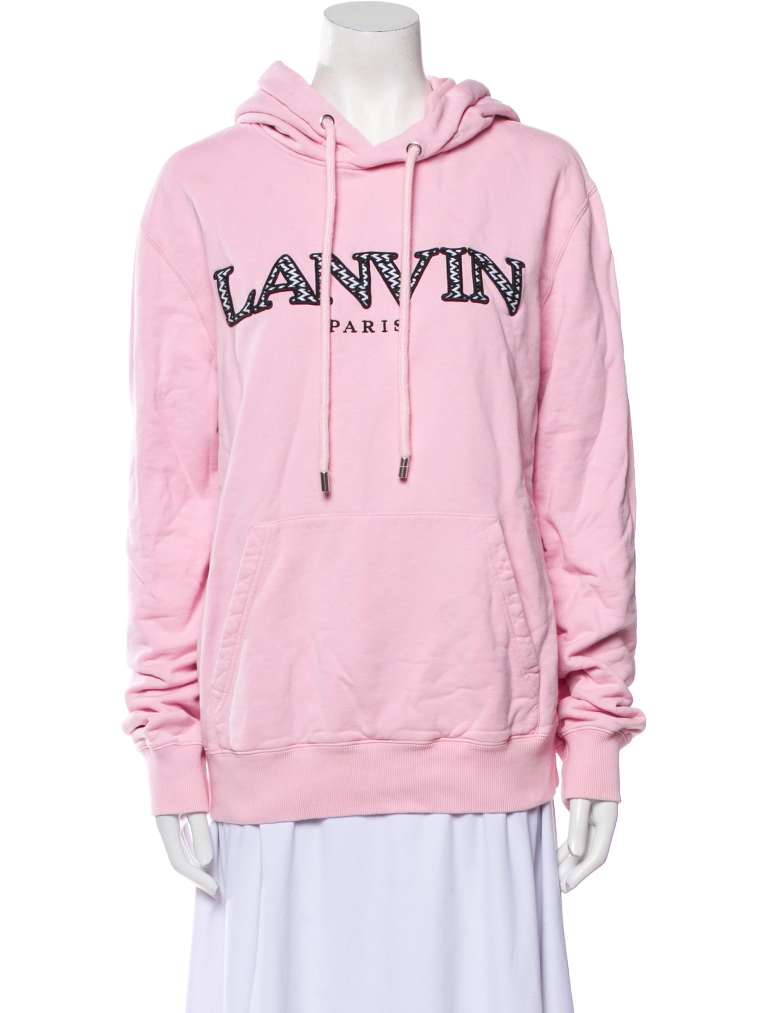 Lanvin Graphic Print Crew Neck Sweater